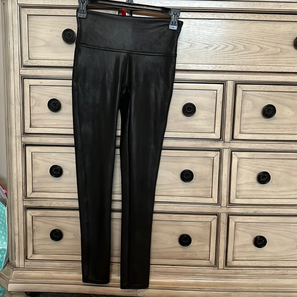Spanx faux leather leggings - NWOT